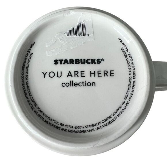 Starbucks Nashville Coffee Mug Cup You Are Here Collection 2012 - Picture 5 of 7